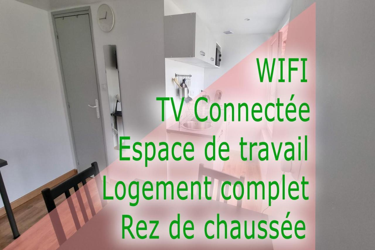 Studio En Rez-De-Chaussee - Le Petit Chateau Avesnois - Tv - Wifi - Logement Entier Avesnes-sur-Helpe Exterior photo